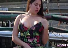 Manu Fox Masturbates Publicly On Street