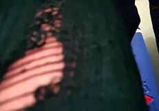 Step Gay Dad Eats Rubber in Hot Dilf Scene