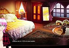 Lin la dragona de hielo in mirror 05 with a monster!