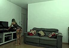 I Called The Plumber And Sat My Tight Pussy And Asshole On His Pipe!