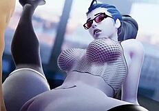 Ultimate Widowmaker Compilation With Emotional Anime Scenes