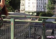 Manu Fox Masturbates Publicly On Street