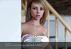 Mommy doctor fucks with toys in hospital scene