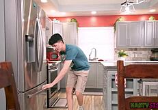 Thirsty Stepsister Jessica Marie Craves a Big Hard Shaft in Wild Action