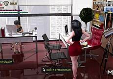 Anime game with erotic content – Muff diving action