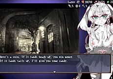 Watch this lost chapter hentai game with masturbation!