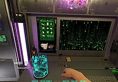 Hot black haired babe wants to dance before i fuck her in the game