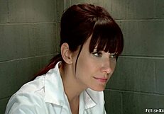 Huge Tits MILF Lesbian Gets Spanked Hard in BDSM!