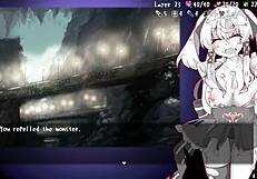 Watch this lost chapter hentai game with masturbation!