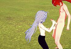 Genshin impact yaoi razor x diluc hard sex full handjob blowjob bareback anal with creampie.