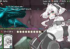 Watch this lost chapter hentai game with masturbation!