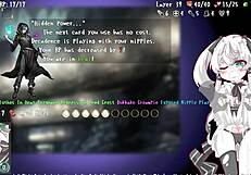 Watch this lost chapter hentai game with masturbation!