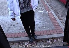 Busty Milf Whore Fucks Monster Cock In Moving Van