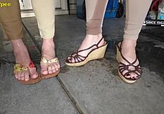 Sexy Indica Jane can't hold it, pissing herself desperately