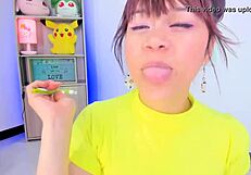 Lila Jordan Brushes Her Teeth With Saliva And Tongue