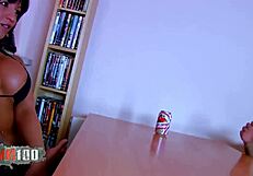 two babes dive into an orgy with double dp action.