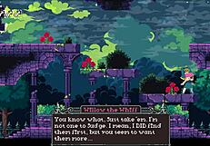 FLIP WITCH GAME EP 12: GHOST BOSS CRUSHES WITH GIANT BOOBS!