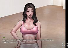 Secretpie part 1 uncovers hidden fucking in cartoon game with natural tits