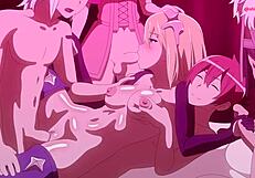 Dream of Double Penetration in Anime Fantasy Sex?