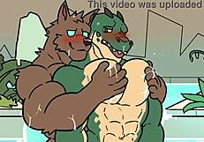 Furry Gay Animation with Intense Action!