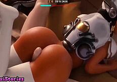 teen cartoon character used like a slut in wild 3d gameplay