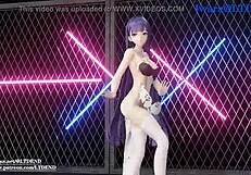 mmd raiden mei shakes in chinese dress submitted by ltdend