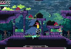 FLIP WITCH GAME EP 12: GHOST BOSS CRUSHES WITH GIANT BOOBS!