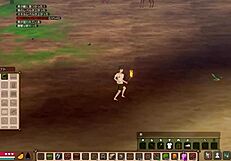 【mad island】実況プレイ 2 檻を作り女の子の好感度を上げる、壁尻も目指すサバイバル。