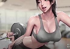 Secretpie part 1 uncovers hidden fucking in cartoon game with natural tits