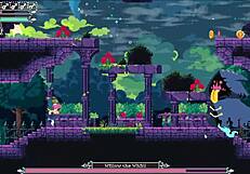 FLIP WITCH GAME EP 12: GHOST BOSS CRUSHES WITH GIANT BOOBS!