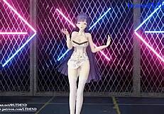 mmd raiden mei shakes in chinese dress submitted by ltdend