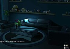 Secretpie part 1 uncovers hidden fucking in cartoon game with natural tits