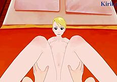 Winry and riza's intense hentai sex