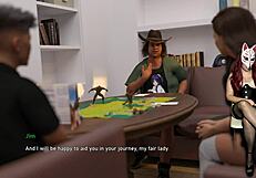 Steps of Debauchery 46 - Role Play in Sexy Stockings