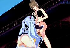 Sagiri Sakurai Chitose Kisaragi Ruri Hoshino Lesbian Play