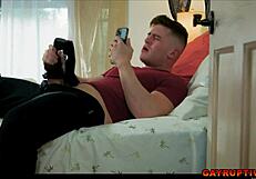 Jesse Stone Enjoys Getting His Ass Fucked Hard By His Long Time Big Crush Stepbrother Trevor Brooks