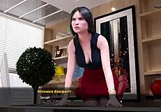 game unfolds as sluts bend over in ffm 3d cartoon chaos.