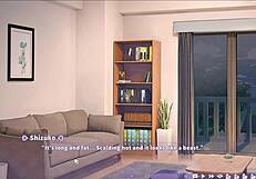 Summer Clover in uncensored hentai with boss Shizuko