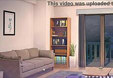 Summer Clover in uncensored hentai with boss Shizuko