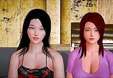 New family creampie and assfucking action