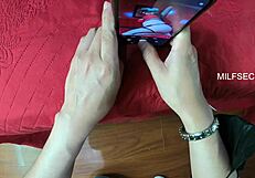 Mother In Law Watches World Cup With Stepson