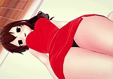 The stunning girlfriend invites her friend for an all-night fuck fest in the bedroom