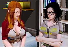 Walkthrough of the Visual Novel Harem Hotel 140 on PC