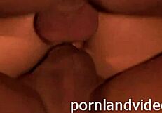 I watch this young village bitch get anal in hot threesome on the ranch