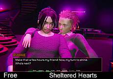 Sheltered Hearts: Erotic 3D Dating Game