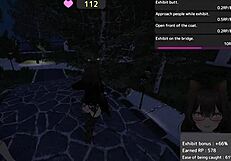 Seleka-san completes park missions nude