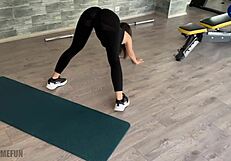 Big Tit Girl Gym Help Ends Anal