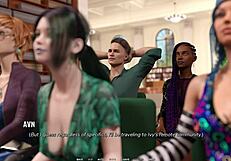 3D animated self-improvement group seduction