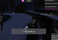 Seleka-san completes park missions nude