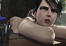 Bayonetta Performs Super Combo with Blowjob and Creampie